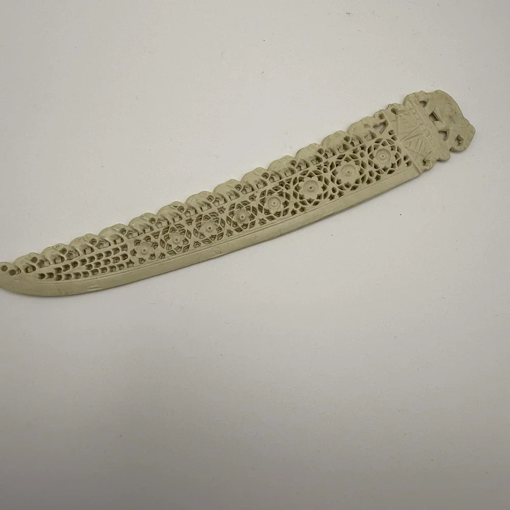 Ivory Color Letter Opener Book Marker 6.5